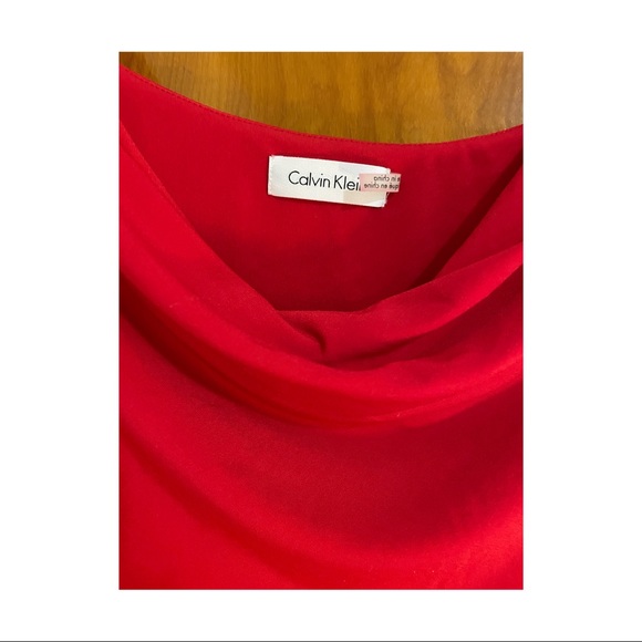 Calvin Klein Red Dress - Picture 4 of 6